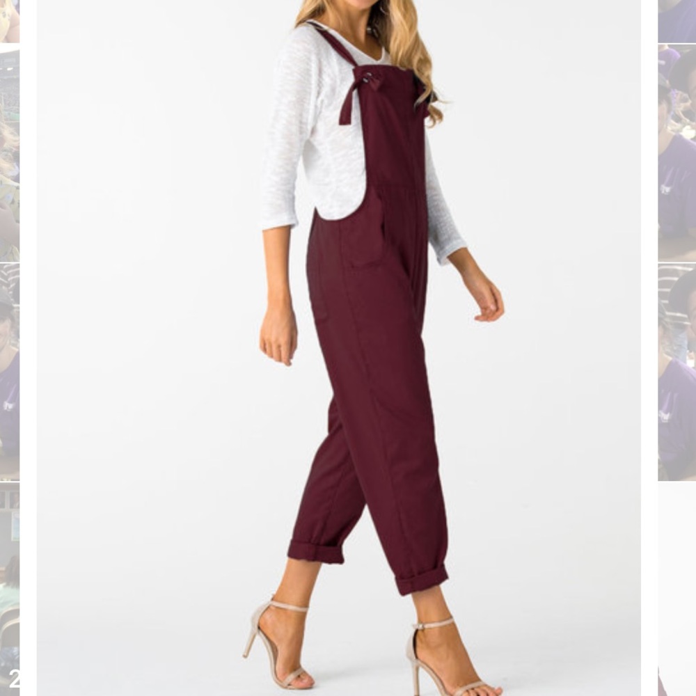 ⭐️‼️Square neck Overall jumpsuit - Picture 2 of 4